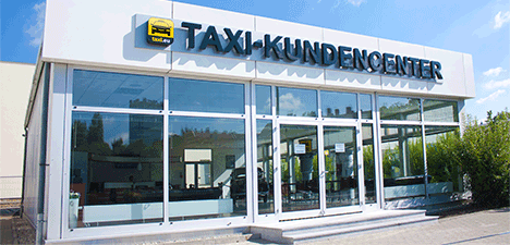 Neues Taxi-Kundenzentrum in der Persiusstraße