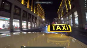 City Lights: Taxifahrer in Berlin