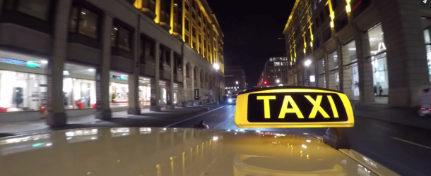 City Lights: Taxifahrer in Berlin