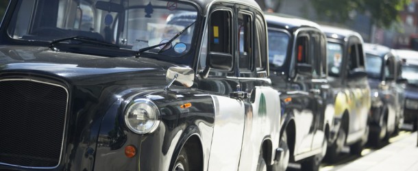 Londons Taxifahrer streiken