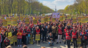 Vielen Dank für Ihre Unterstützung zur Taxi-Demo!