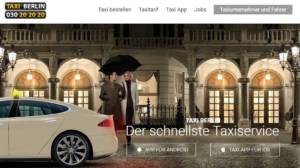 Taxi Berlin Website