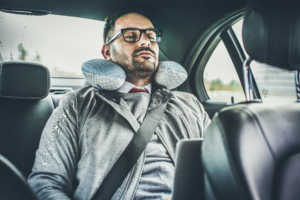 entspannt Taxi fahren